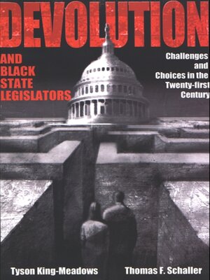 cover image of Devolution and Black State Legislators